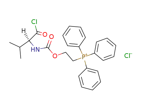 N-<2-(Triphenylphosphonio)ethoxycarbonyl>valylchlorid-chlorid