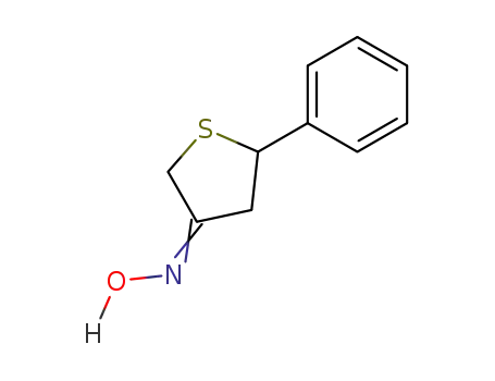 4,5-dihydro-5-phenyl-3(2H)-thiophenone oxime