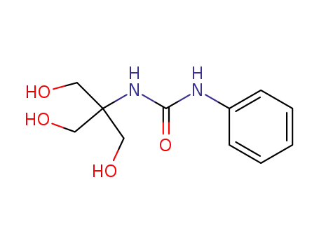 Molecular Structure of 60035-83-8 (Urea, N-[2-hydroxy-1,1-bis(hydroxymethyl)ethyl]-N'-phenyl-)