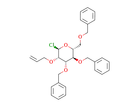2-O-Allyl-3,4,6-tri-O-benzyl-α-D-mannopyranosyl chloride