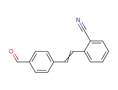 2-[2-(4-Formylphenyl)ethenyl]benzonitrile