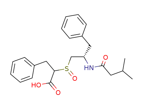 2-[(S)-2-(3-Methyl-butyrylamino)-3-phenyl-propane-1-sulfinyl]-3-phenyl-propionic acid