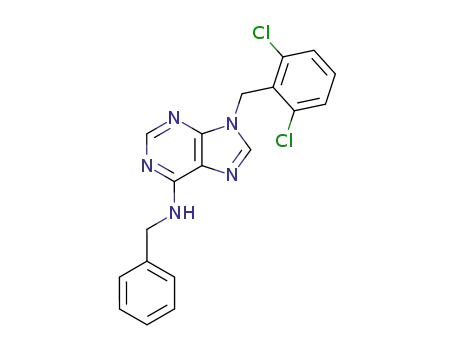 N-benzyl-9-(2,6-dichlorobenzyl)adenine