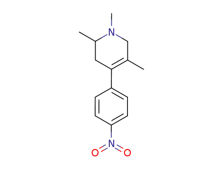 1,2,5-Trimethyl-4-(p-nitrophenyl)-Δ<sup>4</sup>-piperidein