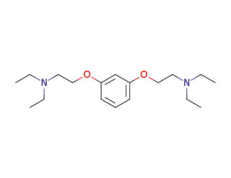 Molecular Structure of 123079-39-0 (1,3-bis(2-diethylaminoethoxy)benzene)