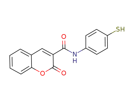 N-(4-mercaptophenyl)-2-oxo-2H-chromene-3-carboxamide