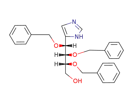 (2R,3S,4R)-2,3,4-tris(benzyloxy)-4-<1'H-imidazol-5'-yl>butan-1-ol