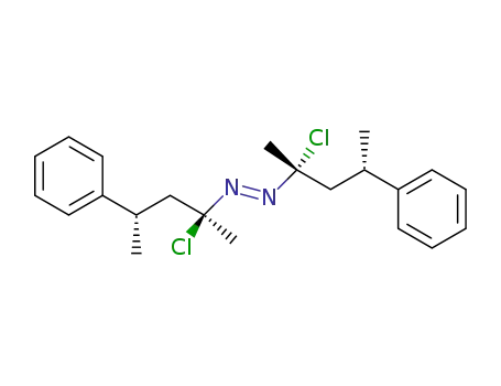 (2S,2'R,4S,4'S)-(+)-2,2'-dichloro-4,4'-diphenyl-2,2'-azopentane