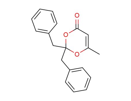 2,2-Dibenzyl-6-methyl-4-oxo-4H-1,3-dioxin