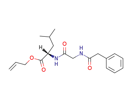 N-(Phenylacetyl)glycyl-L-leucin-allylester