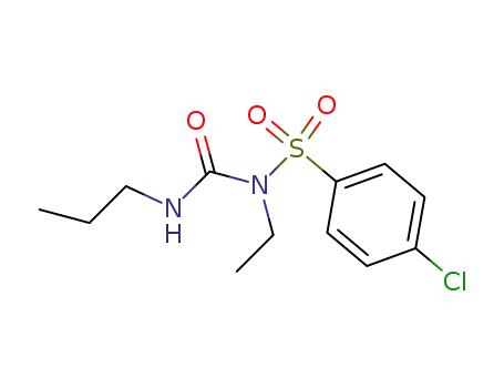 1-(4-chlorophenyl)sulfonyl-1-ethyl-3-propyl-urea