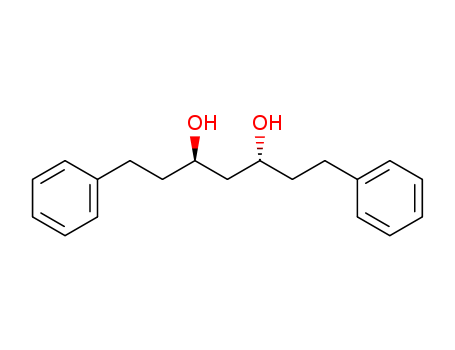 Molecular Structure of 103729-38-0 (3,5-Heptanediol,1,7-diphenyl-, (3R,5R)-)