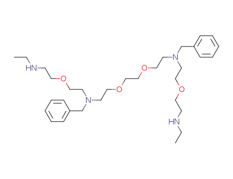 {2-[2-(Benzyl-{2-[2-(2-{benzyl-[2-(2-ethylamino-ethoxy)-ethyl]-amino}-ethoxy)-ethoxy]-ethyl}-amino)-ethoxy]-ethyl}-ethyl-amine