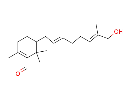 3-(3,7-Dimethyl-8-hydroxy-2E,6E-octadienyl)-2,2,6-trimethyl-1-cyclohexene-1-carboxaldehyde