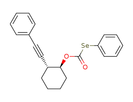 O-<trans-2-(phenylethynyl)-1-cyclohexyl> Se-phenyl selenocarbonate