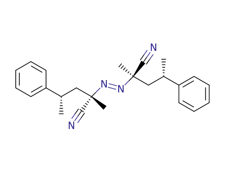 (2S,2'R,4S,4'S)-(+)-2,2'-dimethyl-4,4'-diphenyl-2,2'-azopentanenitrile