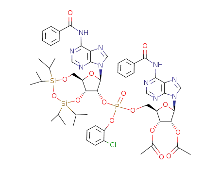 C<sub>56</sub>H<sub>66</sub>ClN<sub>10</sub>O<sub>15</sub>PSi<sub>2</sub>
