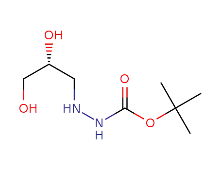 Hydrazinecarboxylic acid, 2-(2,3-dihydroxypropyl)-, 1,1-dimethylethyl ester,