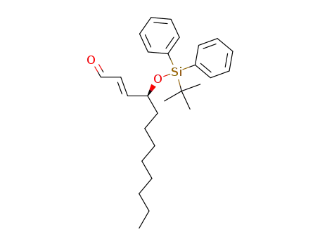 (E)-(S)-4-(tert-Butyl-diphenyl-silanyloxy)-dodec-2-enal