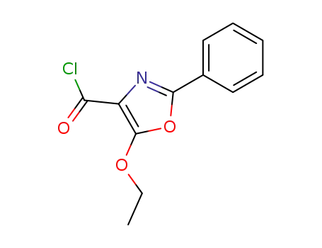 5-Ethoxy-2-phenyloxazole-4-carbonyl chloride