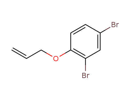 Molecular Structure of 69227-61-8 (Benzene, 2,4-dibromo-1-(2-propenyloxy)-)