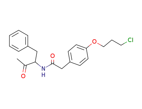 4-(3-chloropropoxy)-N-<3-(4-phenyl-2-oxobutyl)>phenylacetamide