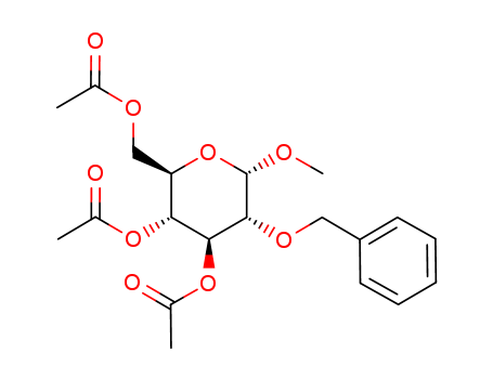Methyl 2-O-Benzyl-3,4,6-tri-O-acetyl-b-D-mannopyranoside