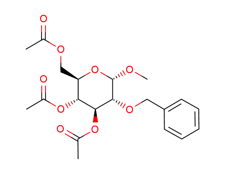 Methyl 2-O-Benzyl-3,4,6-tri-O-acetyl-b-D-mannopyranoside