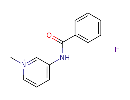 N-(1-methylpyridin-1-ium-3-yl)benzamide;iodide