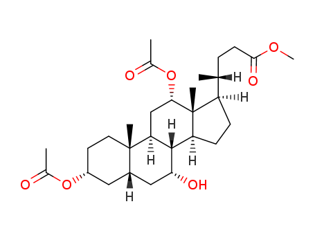 3α,12α-Diacetoxy-7α-hydroxy-5β-cholan-24-oic acid methyl ester
