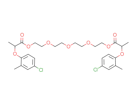 Molecular Structure of 104133-05-3 (Propanoic acid,2-(4-chloro-2-methylphenoxy)-, oxybis(2,1-ethanediyloxy-2,1-ethanediyl) ester(9CI))