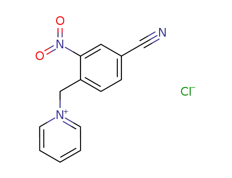 1-[(4-Cyano-2-nitrophenyl)methyl]pyridin-1-ium chloride