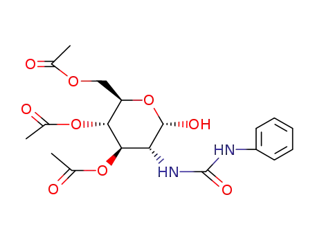 3,4,6-tri-O-acetyl-2-deoxy-2-(3-phenylureido)-α-D-glucopyranose