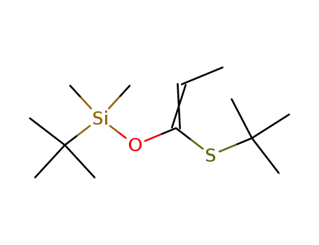 Silane,
(1,1-dimethylethyl)[[1-[(1,1-dimethylethyl)thio]-1-propenyl]oxy]dimethyl-