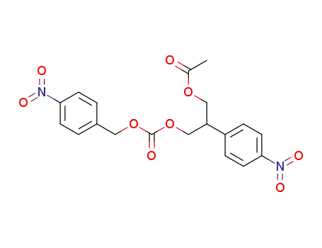 1-acetoxy-3-(4-nitrobenzyloxycarbonyloxy)-2-(4-nitrophenyl)propane