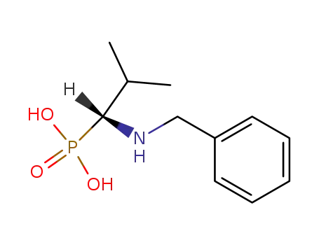 d-<1-(benzylamino)-2-methylpropyl>phosphonic acid