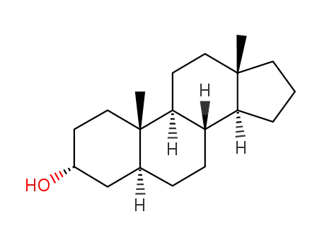 Molecular Structure of 7657-50-3 (5ALPHA-Androstan-3ALPHA-ol)