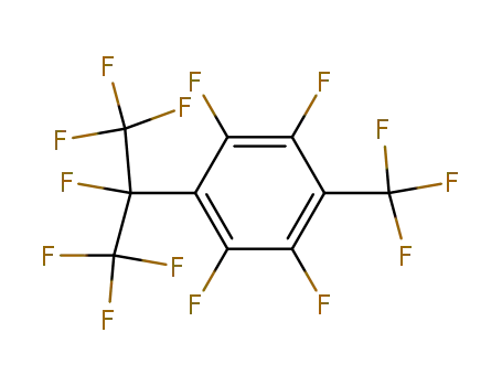 Molecular Structure of 20017-49-6 (PERFLUORO(4-ISOPROPYLTOLUENE))