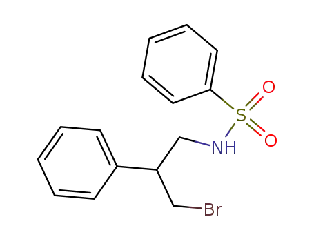 n-(3-Bromo-2-phenylpropyl)benzenesulfonamide