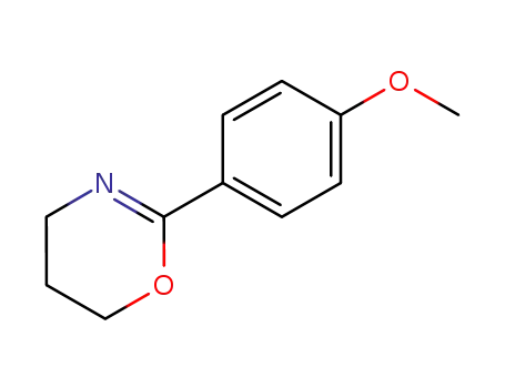4H-1,3-Oxazine, 5,6-dihydro-2-(4-methoxyphenyl)-