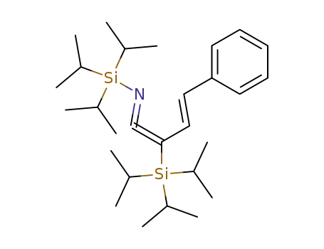 ((E)-4-Phenyl-2-triisopropylsilanyl-buta-1,3-dienylidene)-triisopropylsilanyl-amine