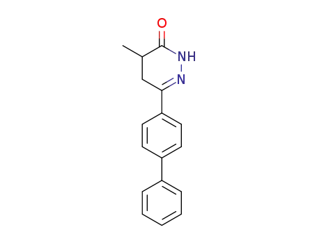 (biphenylyl-4)-6 methyl-4 dihydro-4,5 pyridazine (2-H) one-3