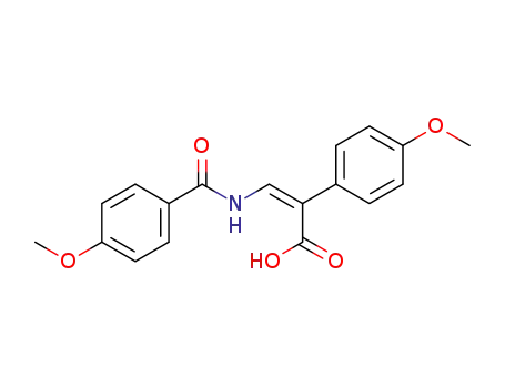 (Z)-3-(4-Methoxy-benzoylamino)-2-(4-methoxy-phenyl)-acrylic acid