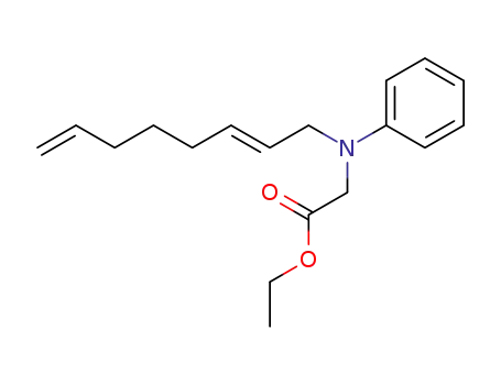 N-carbethoxymethyl-N-2,7-octadienylaniline