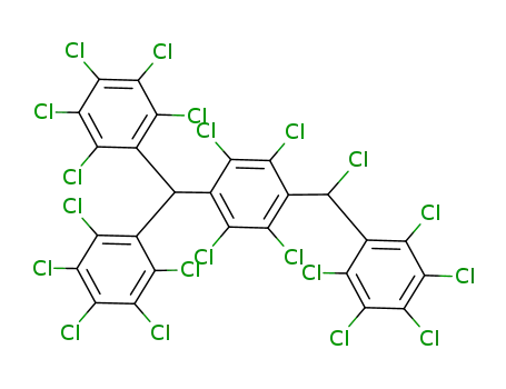 αH,α'H-icosachloro-α,α,α'-triphenyl-p-xylene