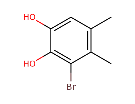 3-bromo-4,5-dimethylpyrocatechol