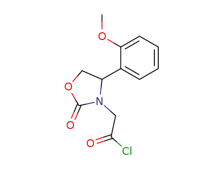 [4-(2-Methoxy-phenyl)-2-oxo-oxazolidin-3-yl]-acetyl chloride