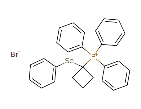 <1-(phenylseleno)cyclobutyl>triphenylphosphonium bromide