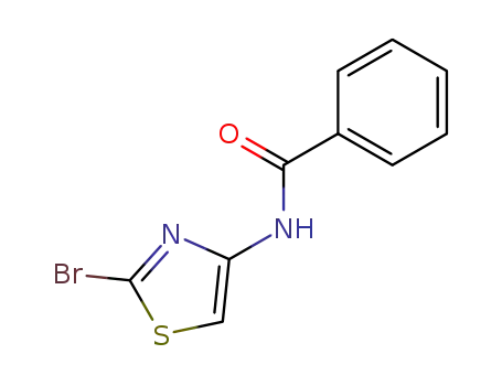 Molecular Structure of 71168-40-6 (<i>N</i>-(2-bromo-thiazol-4-yl)-benzamide)