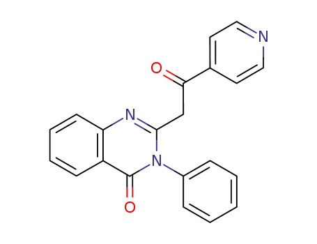 2-[2-Oxo-2-(4-pyridyl)ethyl]-3-phenyl-4(3H)-quinazolinone